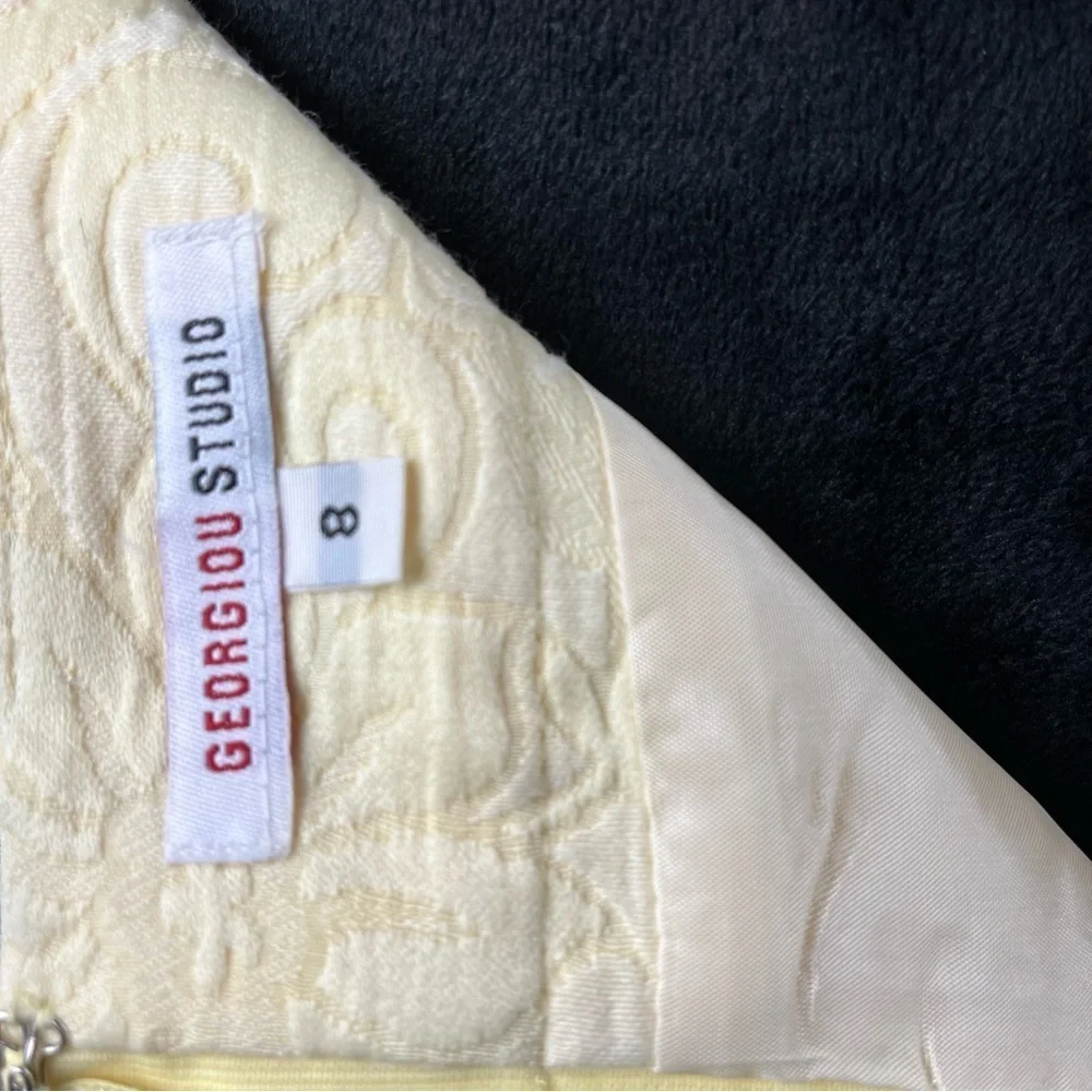 Georgiou Studio Women's Pencil Skirt Banana Size 8